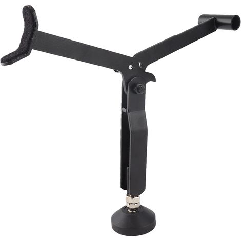 Ortviai Support de Roue pour Moto Réglable 350–410 mm en Acier Carbone Anti-dérapant pour Entretien et Stationnement (1/5)