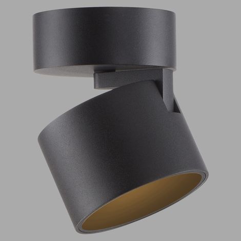 Spot lisse monté en surface Pure Cup Black Pearl - 6226-18
