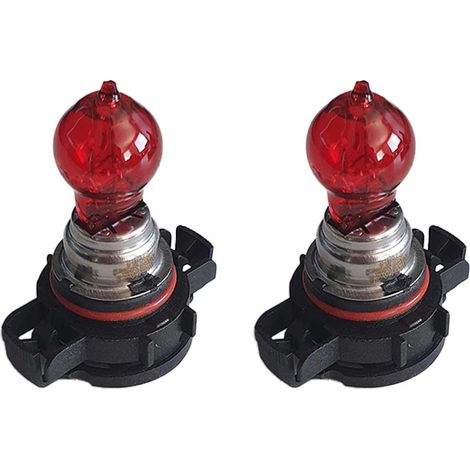 Coppia lampade alogene PSR19W 12V 19W PG20-5 rosse per fanali posteriori (1/3)