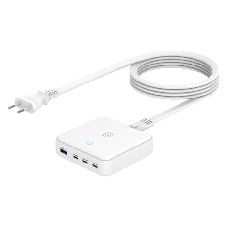 Tucano MA-DEGAN100-EU-W chargeur d'appareils mobiles Ordinateur portable, Smartphone, Tablette Blanc Secteur Charge rapide Intérieure