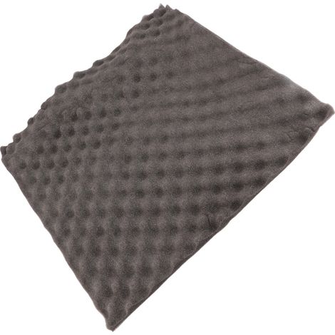 Panneau acoustique studio foam pyramidal traitement mur absorption son panneau mousse (black 6PCS 50x50x3cm) (1/5)