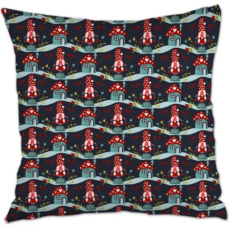 Housse de coussin 45x45 cm carrée cachée zippée pour chambre à coucher salon (1/5)