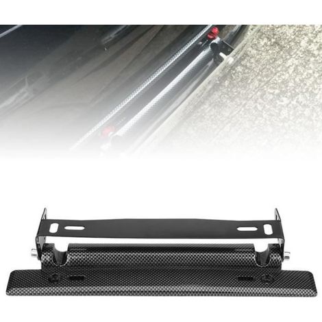 Cadre De Plaque D Immatriculation - ABS Et Fer - Universel Pour Voiture - 32 X 27 Cm - 1 Piece (1/4)