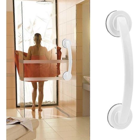 Sicherheitsgriff mit Saugnapf für Badewanne und Dusche-white