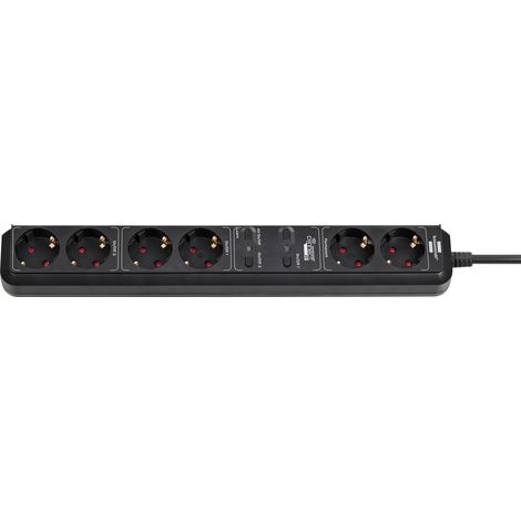 Brennenstuhl 1159760946 Multipresa Nero Schuko 1 pz. (1/5)