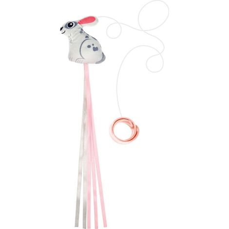 Gioco per gatti coniglietto 60.5 cm