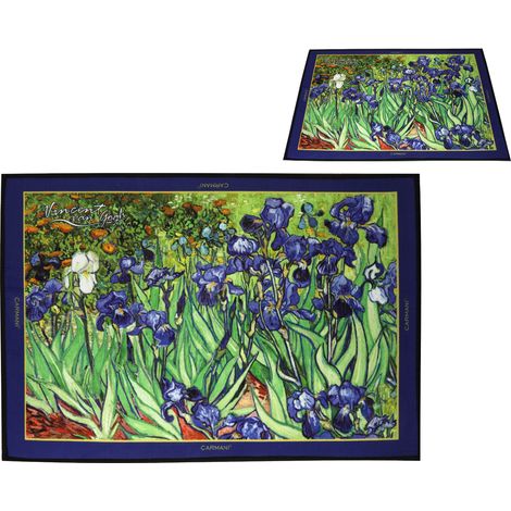 Tapis décoratif Vincent van Gogh Iris pour la chambre (1/2)