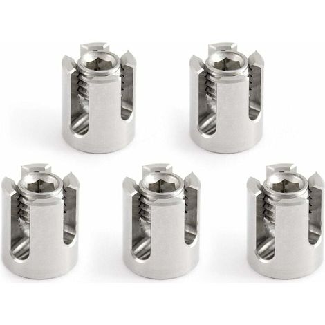 Confezione da 5 fermacavi M8 in acciaio inox per cavi da 2 mm² - Compatibili con diverse marche - AquaForge (1/5)