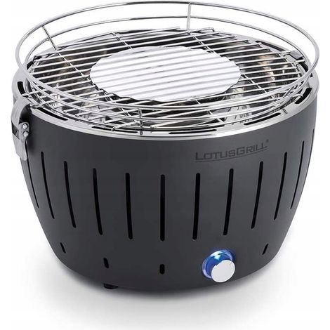 LotusGrill G280 Holzkohlegrill rauchfrei anthrazit (G-AN-280) (1/4)