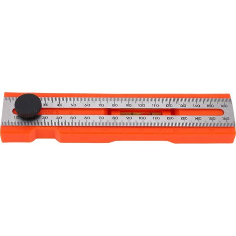 Rapporteur de marquage réglable, règle multi-angle, outil de mesure de profondeur pliable, jauge de niveau pour le travail du bois, positionnement précis