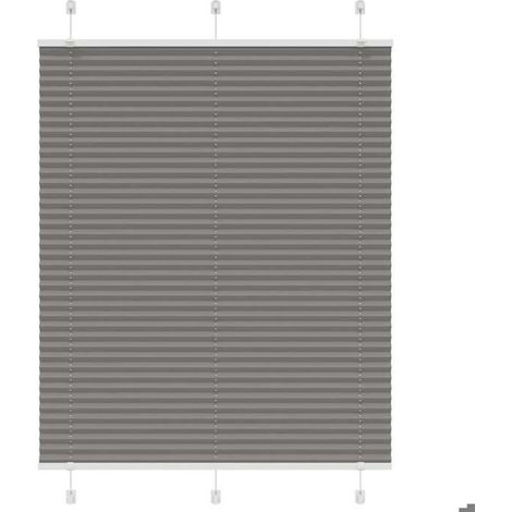 4015094 Store plissé anthracite 110x150 cm largeur du tissu 109,4 cm (1/5)