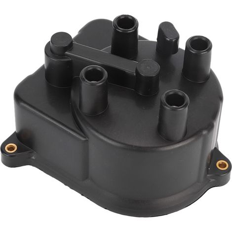 2 couvercles de distributeur d'allumage ABS noir + 4 vis réf 30102-PT2-026 pour Civic 1992-2000 (1/5)