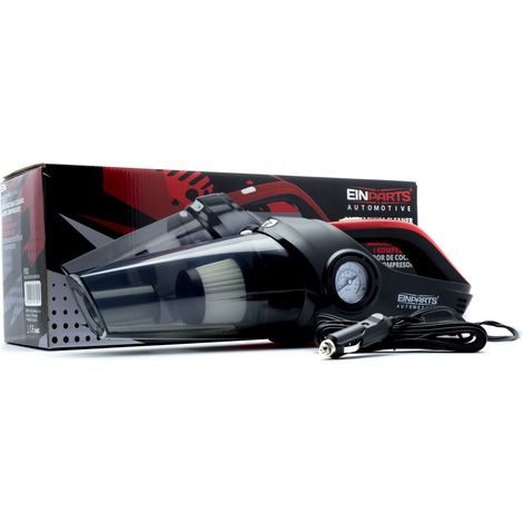 Aspiradora portátil para coche de 120 W y 12 V con compresor y filtro HEPA (1/5)