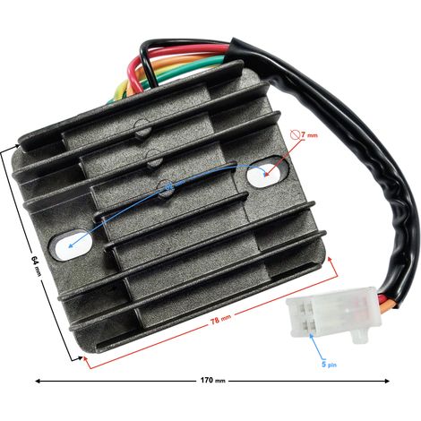 Regulador de voltaje para Bashan 200 quad (1/2)