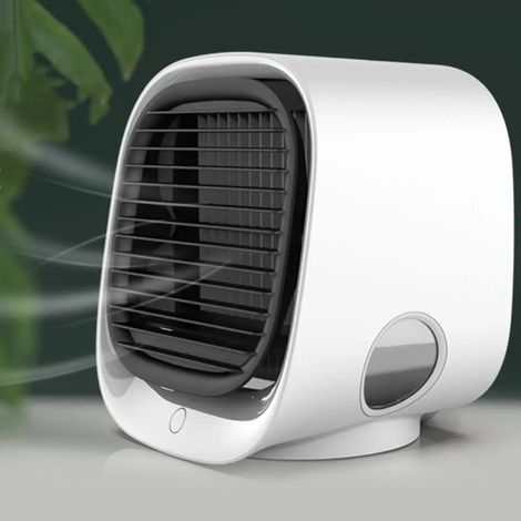 Air Cooler Fan USB Mini Portable Air Conditioner Fan Desk Space Personal Cooler Cooling Fan for Bedroom Office Dropshipping (1/5)