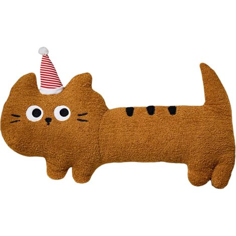 Long Cat Body Oreiller, Cat Body Oread Doupée en peluche de dessin animé Cuddly Emballging Toy for Kids Girls Boys, Christmas Decorations for Home (1/5)