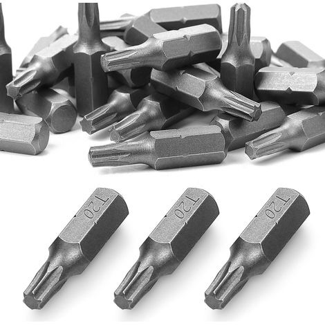 Lot de 30 embouts Torx T20 de rechange de 25 mm (1/5)