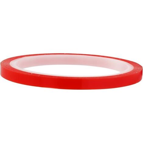 Bande adhésive double-face - réf 24635 - Rouge - 50 mm - Multi-usages (1/2)