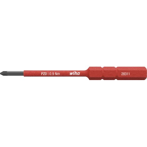 Wiha Embout slim electric Pozidriv PZ0 x 75 mm (43117) (1/2)