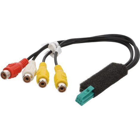 Cable Connection AUX compatible avec autoradio Clarion RCA