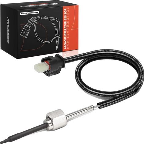 Sensore di temperatura, sensore PTC, filettatura M14x1.5, lunghezza cavo 625 mm, 2 contatti connettore, compatibile con Mercedes-Benz (1/5)