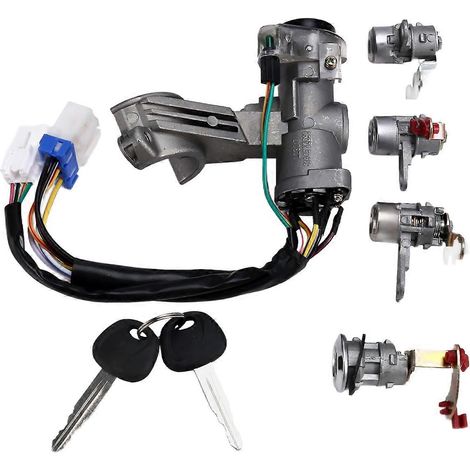 819054A610 Kit de verrouillage de démarreur + clés et verrou de cylindre pour Hyundai i800 H1 Starex H-1 2002