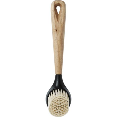 brosse pour casseroles et poêles, brosse de cuisine, brosse pour laver la vaisselle, brosse pour détartrante antiadhésive pour cuisinière, brosse de nettoyage et de détartrage (1/5)