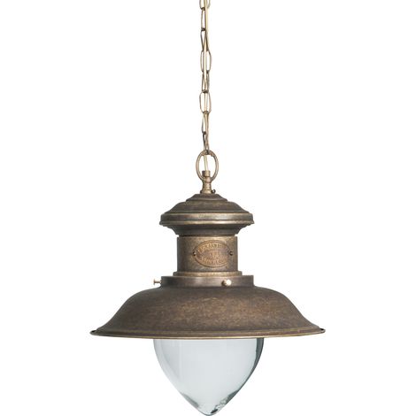 Lampadario industriale 105x40 cm Lampadario vintage industriale Lampadario ottone Lampadario cucina vintage Lampadario vintage