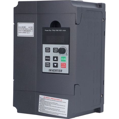 AT1-2200S 2.2kW VFD Frequency Converter, DC220V Input, 0-380V Three-Phase Output, Universal VFD Speed Controller, for Motors, CNC Machines, Fans (1/4)