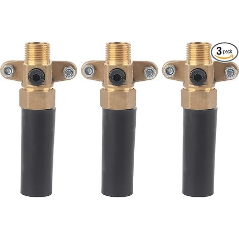 Valve en Cuivre pour Mouton, Valve de Bol d'eau, Abreuvoir Automatique Chèvre, Valve d'eau Laiton, Accessoires de Bol d'Abreuvoir Automatique Ferme, Outils Boisson Noir