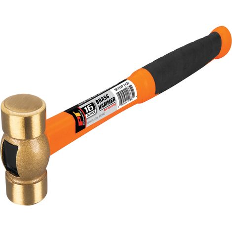 W1137 Marteau en Laiton Massif, 453,6 g (1/5)