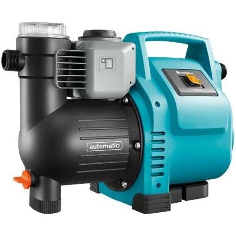 Gardena – Pompe de surface automatique 3500 l/h – Hauteur d'aspiration 40 m – Puissance 800 W – Pression max 4 bar – Protection thermique (1/4)