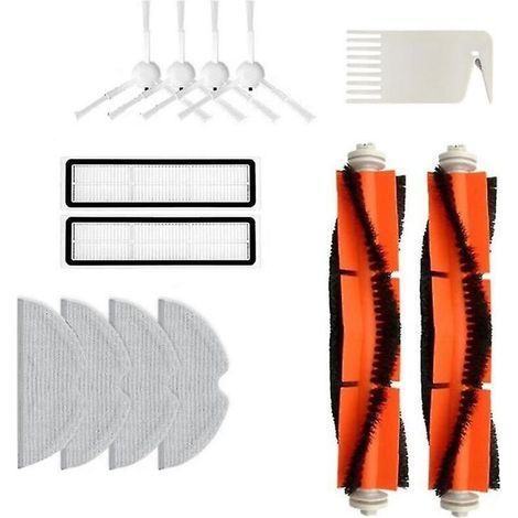 Kit di ricambi per scopa a frange e panno filtrante per Dreame D9 (1/3)