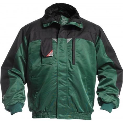 ENGEL Pilotjacke Enterprise zweifarbig 1970-912-120 Gr. 2XL grün/schwarz