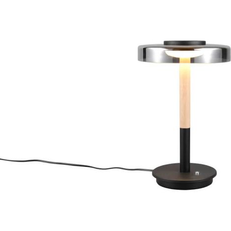 Lampe de table CELESTE Trio verre fumé LED 10W 3000K (1/3)