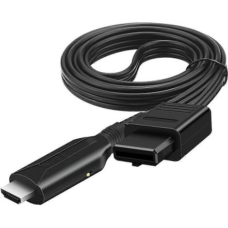 Adaptateur câble N64 vers HDMI compatible, convertisseur vidéo portable 720p/1080p pour N64/NGC/SNES vers TVHD (1/5)