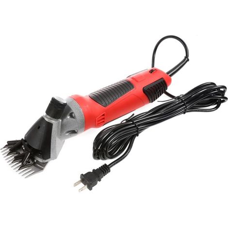 Cisailles à moutons 1000W électrique laine cisaillement coupe ciseaux tondeuse cheval mouton animal de compagnie cheveux cisaillement tondeuse coupe animal toilettage outil Tondeuses électriques profe (1/5)