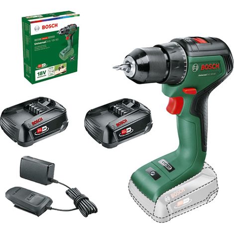 Bosch 06039D7000 Cordless 18v Drill Driver UniversalDrill 18V-60 + X2 1.5AH Batt (1/4)