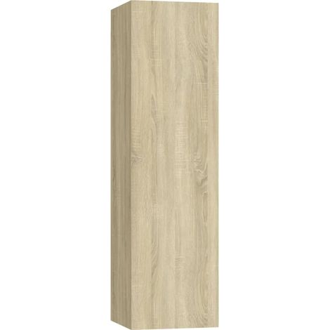 Meuble TV Chêne sonoma 30,5x30x110 (1/5)