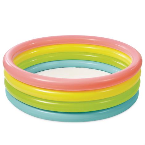 Piscina Gonfiabile Tonda 4 Anelli +3 Anni Ø 168 mm CMX46H. Peso 2,6 kg (1/5)