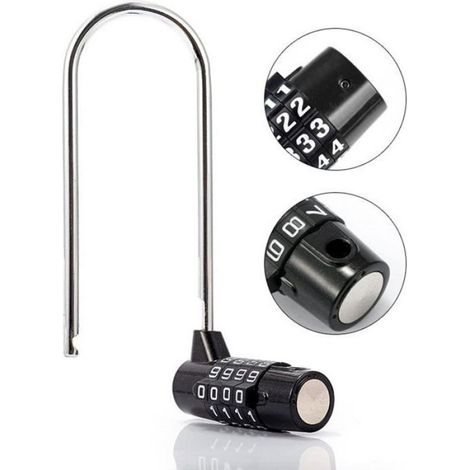 Cadenas à Combinaison Master Lock Serrure à Combinaison à 4 Chiffres Pour Gymnase, éCole, Casiers De Travail (1/4)