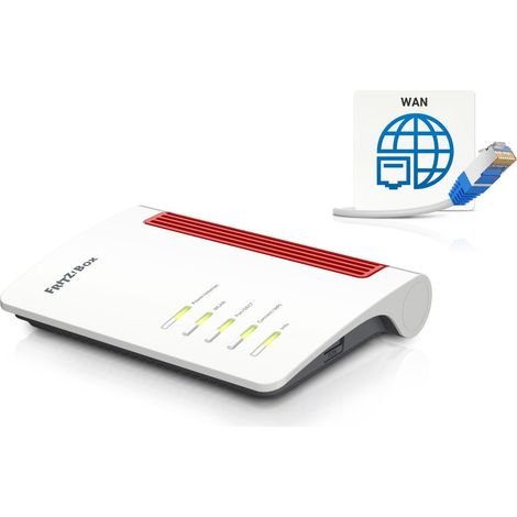 FRITZBox 20003067 router inalámbrico Doble banda (2,4 GHz / 5 GHz)