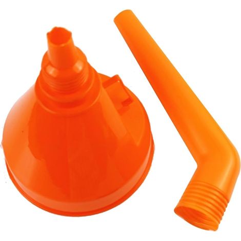 Imbuto per carburante  Imbuto angolato per scarico olio con filtro  Imbuto per serbatoio acqua (1/5)