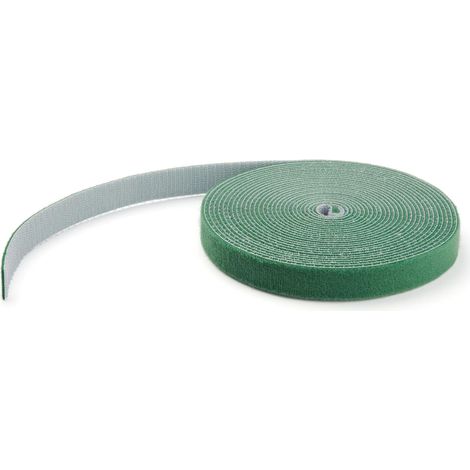 Rouleau Auto-Agrippant 30,5m, Gestion de Câbles, Vert (1/3)