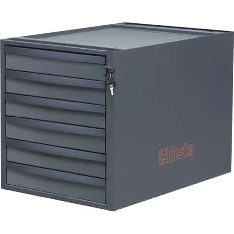 Beta C58CSH/A 6C Cassettiera per banchi componibili C58BC con 6 cassetti (1/3)