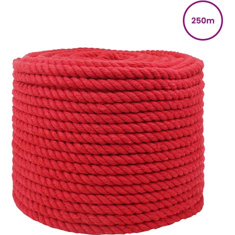 Corda  Fune Rosso 1 x 1 x 25000 cm Cotone (1/5)