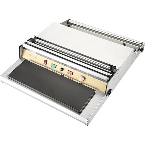 45cm/18 Distributeur de Film étirable, Emballeuse Manuelle d’Aliments Machine de Scellage d’Emballage de Distributeur de Film Chauffant, pour Barquette de Fruits Emballage Alimentaire (1/5)