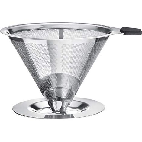 Filtro caffè westmark brasila acciaio inox riutilizzabile facile da pulire (1/4)