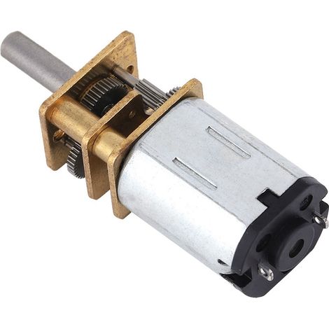Neuer N20 DC3V 6V 12V 50-2000RPM Drehzahlreduzierungs-Gleichstrommotor mit Metallzahnrädern (1/5)