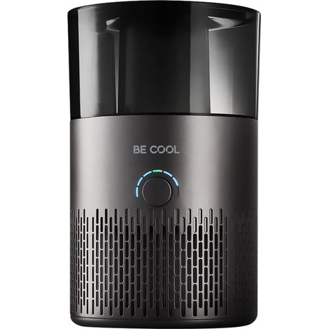 Humidificateur - 7 niveaux d'humidité réglables/rotation à 360° - 12 heures de fonctionnement - HEPA, contre le pollen, silencieux - Réservoir de 3,8 l/noir